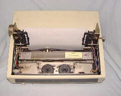 Commodore 3022 Printer opened.