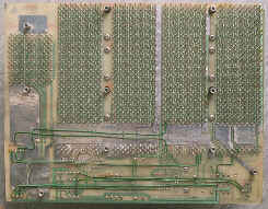PDP-8/A 400 The Backplane Wiring.